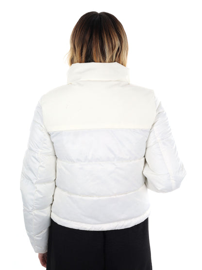 GIUBBINO CROP YES ZEE DA DONNA BIANCO