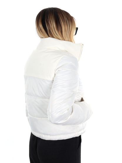 GIUBBINO CROP YES ZEE DA DONNA BIANCO