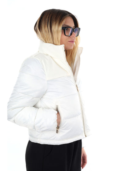 GIUBBINO CROP YES ZEE DA DONNA BIANCO