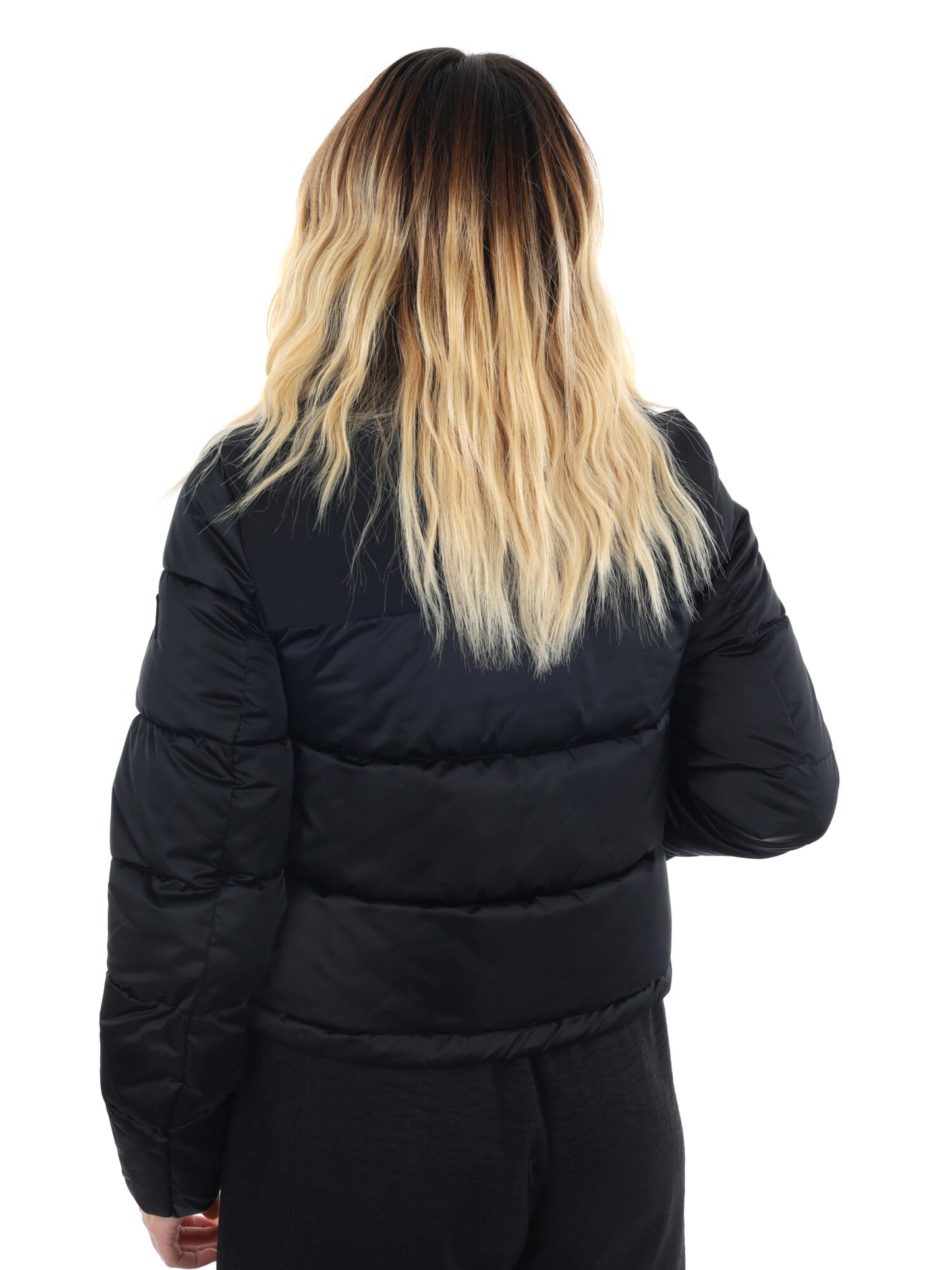 GIUBBINO CROP YES ZEE DA DONNA NERO