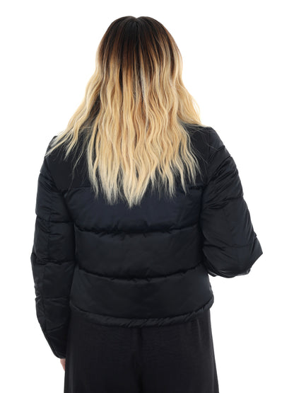 GIUBBINO CROP YES ZEE DA DONNA NERO