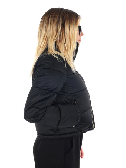 GIUBBINO CROP YES ZEE DA DONNA NERO