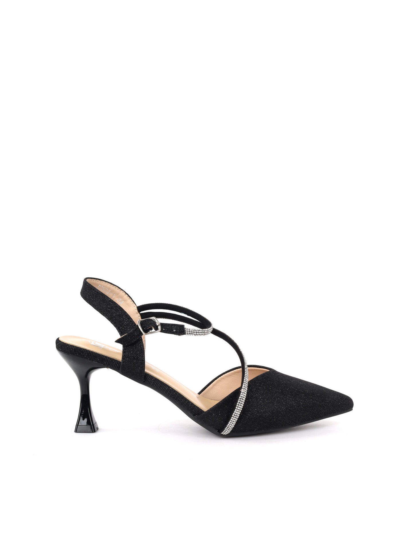 Décolleté elegante Clyo' Chanel da donna in nero