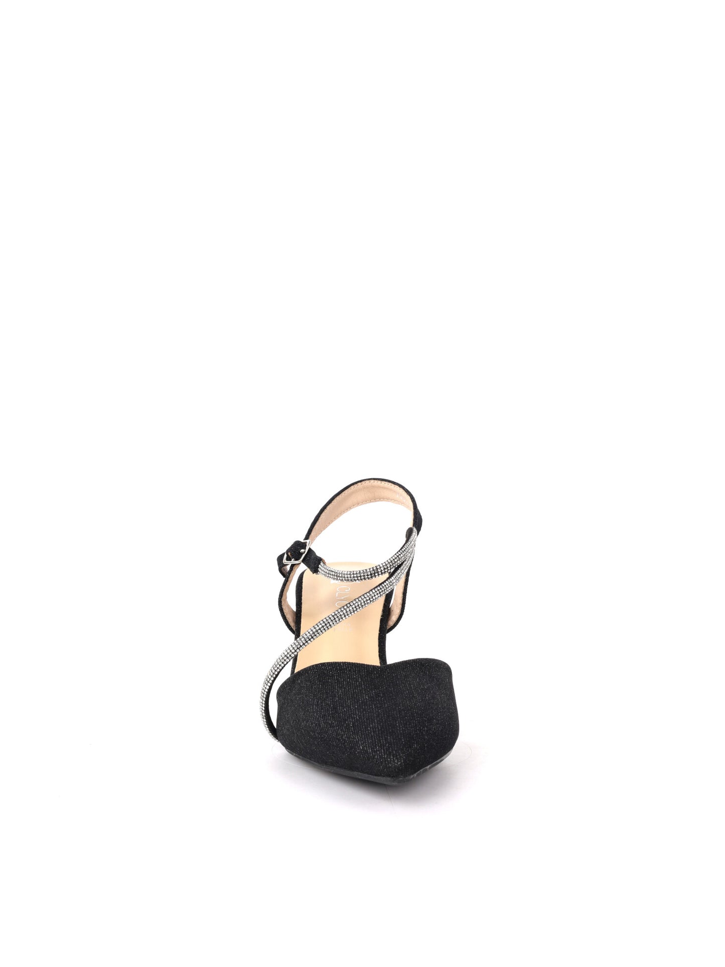 Décolleté elegante Clyo' Chanel da donna in nero