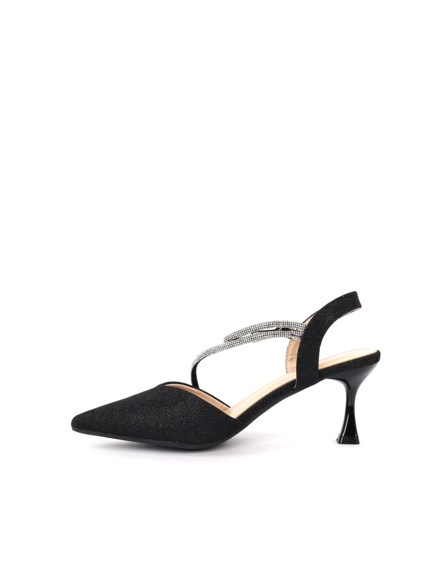 Décolleté elegante Clyo' Chanel da donna in nero
