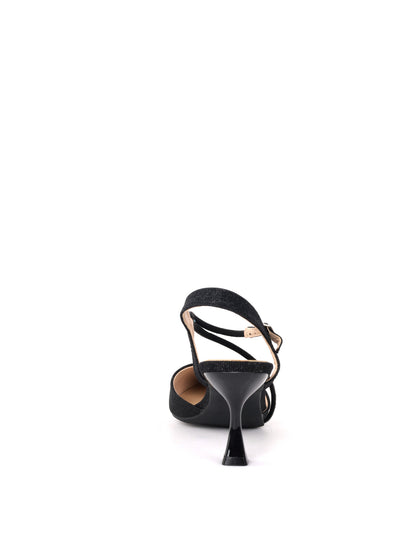 Décolleté elegante Clyo' Chanel da donna in nero