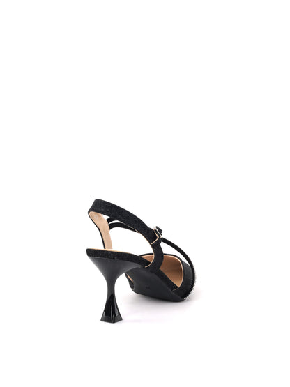Décolleté elegante Clyo' Chanel da donna in nero