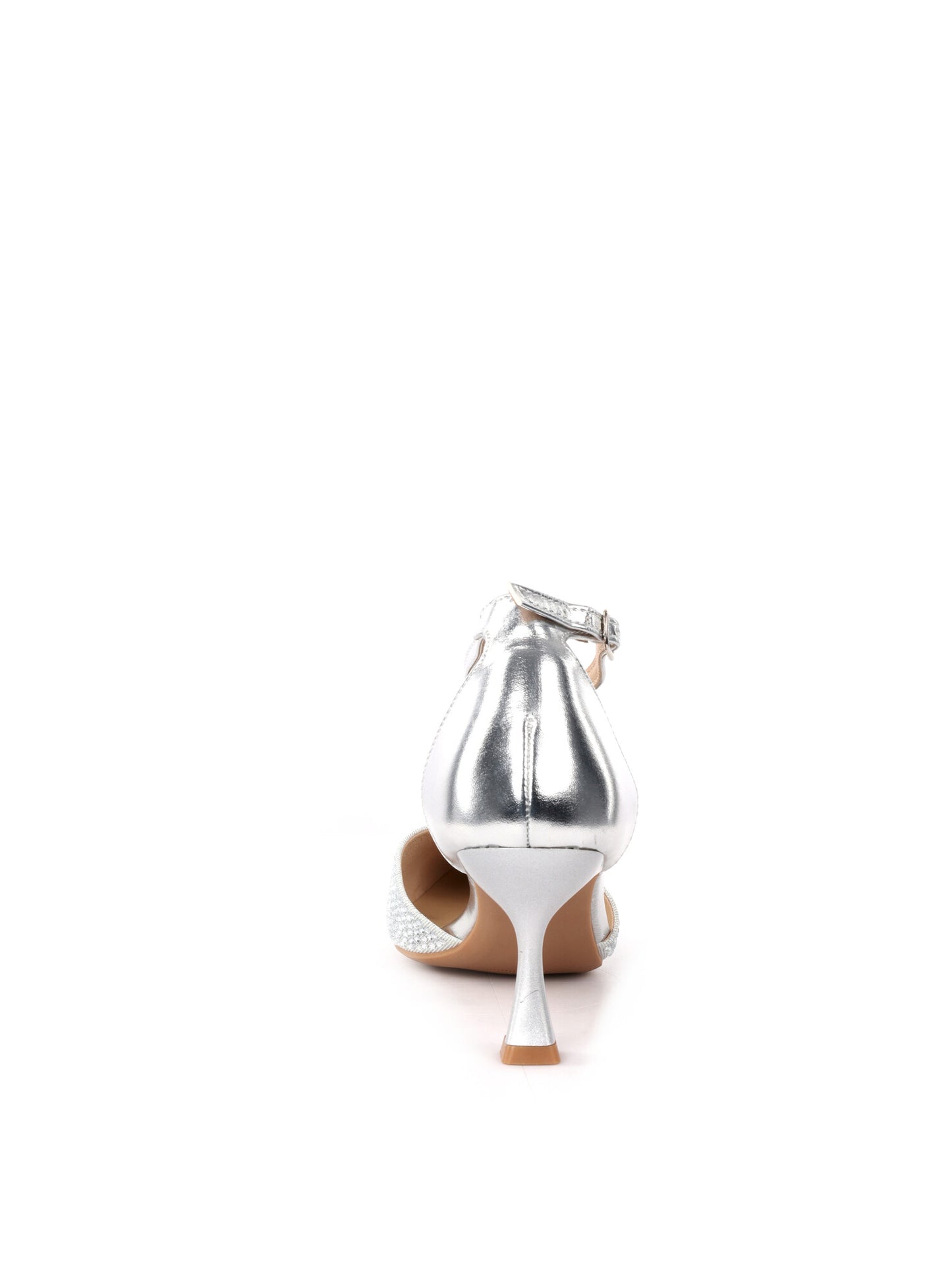 Décolleté elegante da donna Clyo' in raffinato argento
