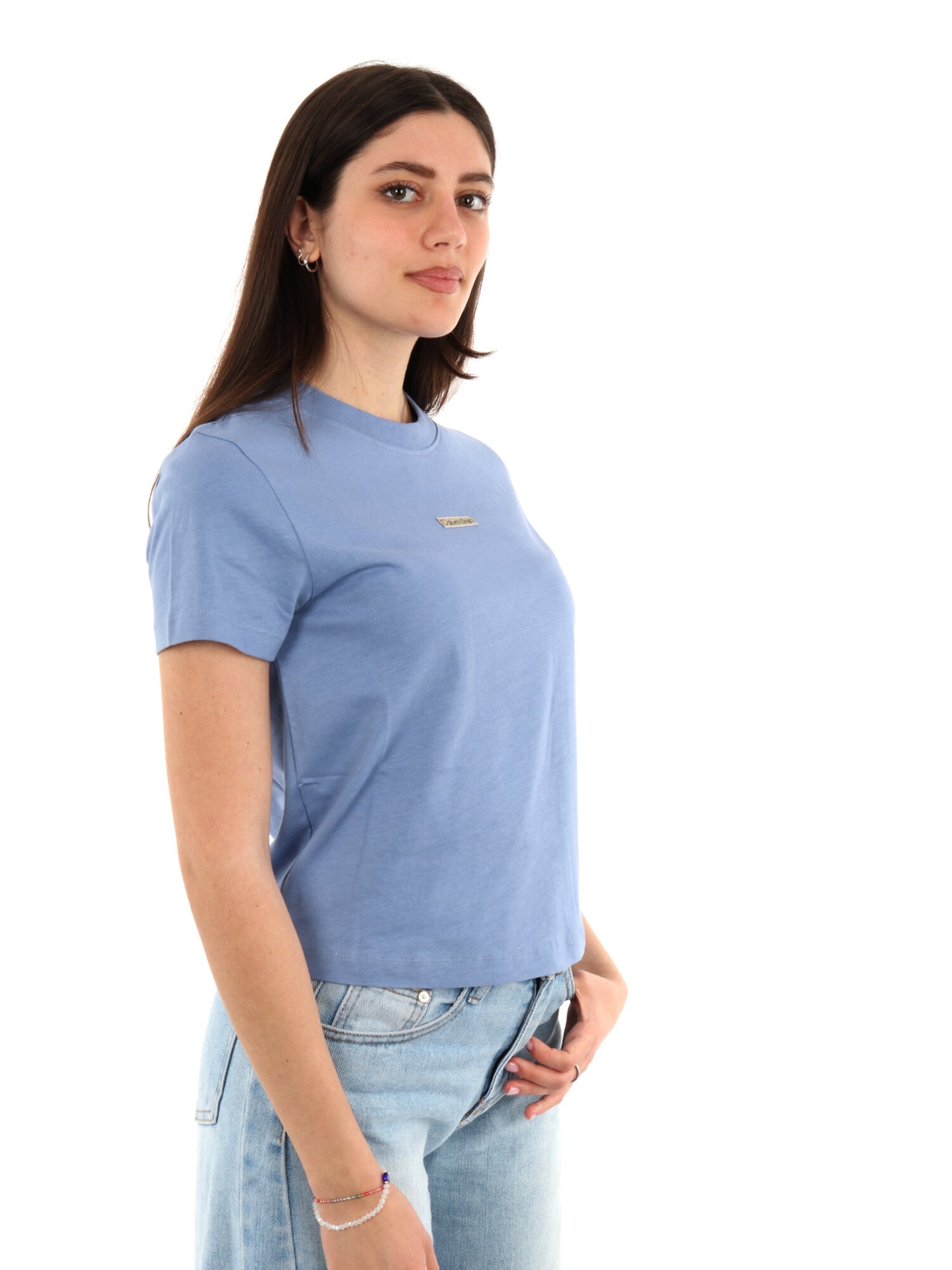 T-SHIRT CROPPED CALVIN KLEIN JEANS DONNA CELESTE