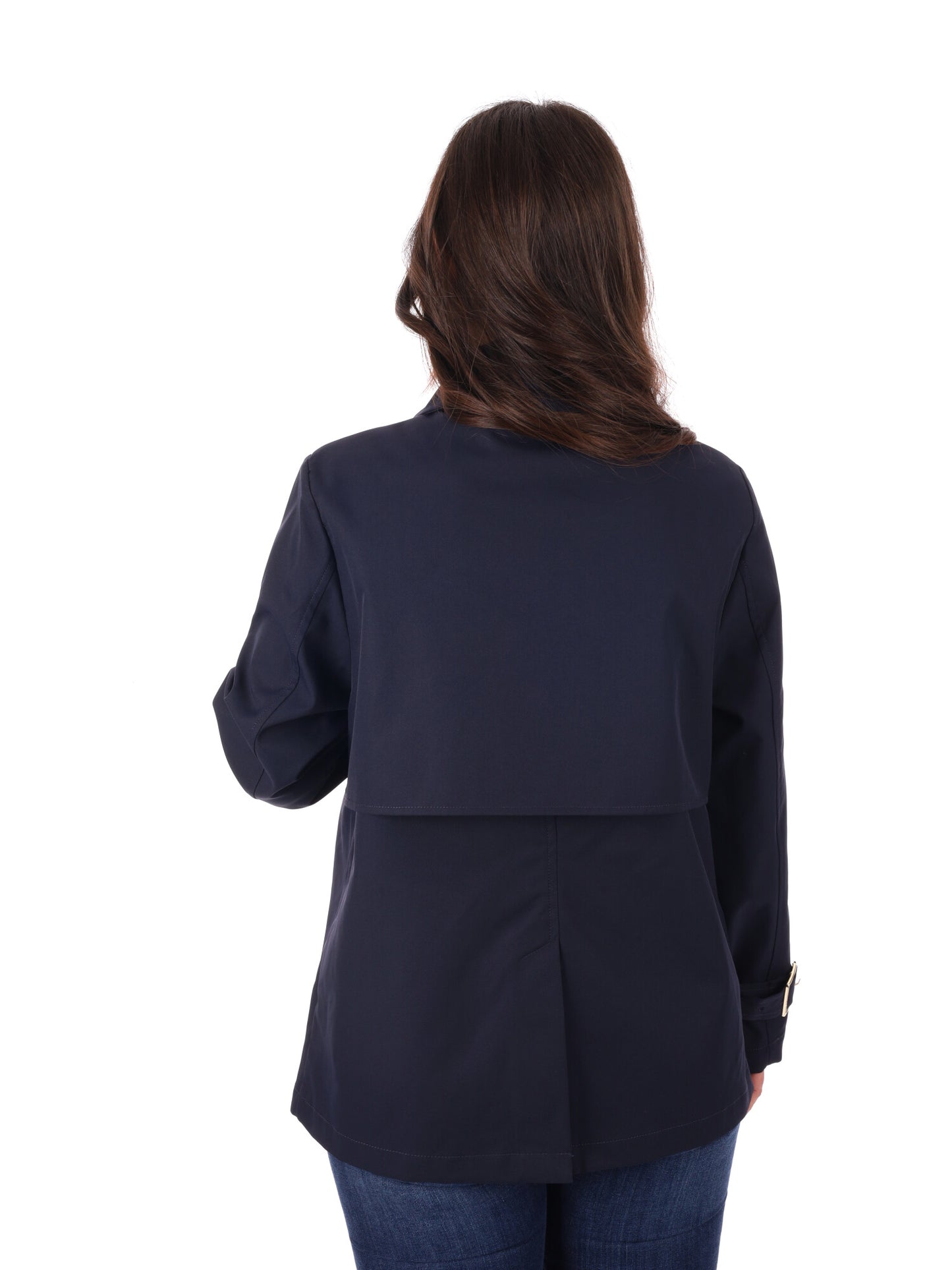 Yes-Zee trench donna blu per la primavera-estate