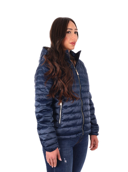 Yes-Zee giubbino donna blu perfetto per la primavera-estate
