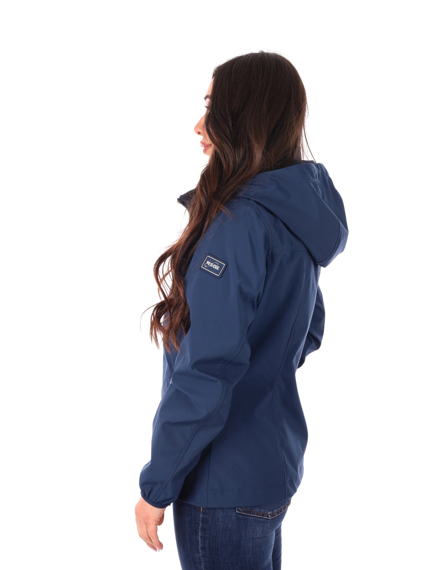 Yes-Zee giubbotto donna blu per primavera-estate