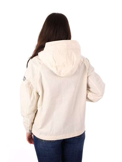 Yes-Zee giubbotto donna beige per primavera-estate