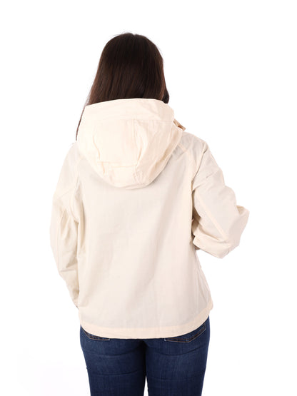 Yes-Zee giubbotto donna beige per primavera-estate