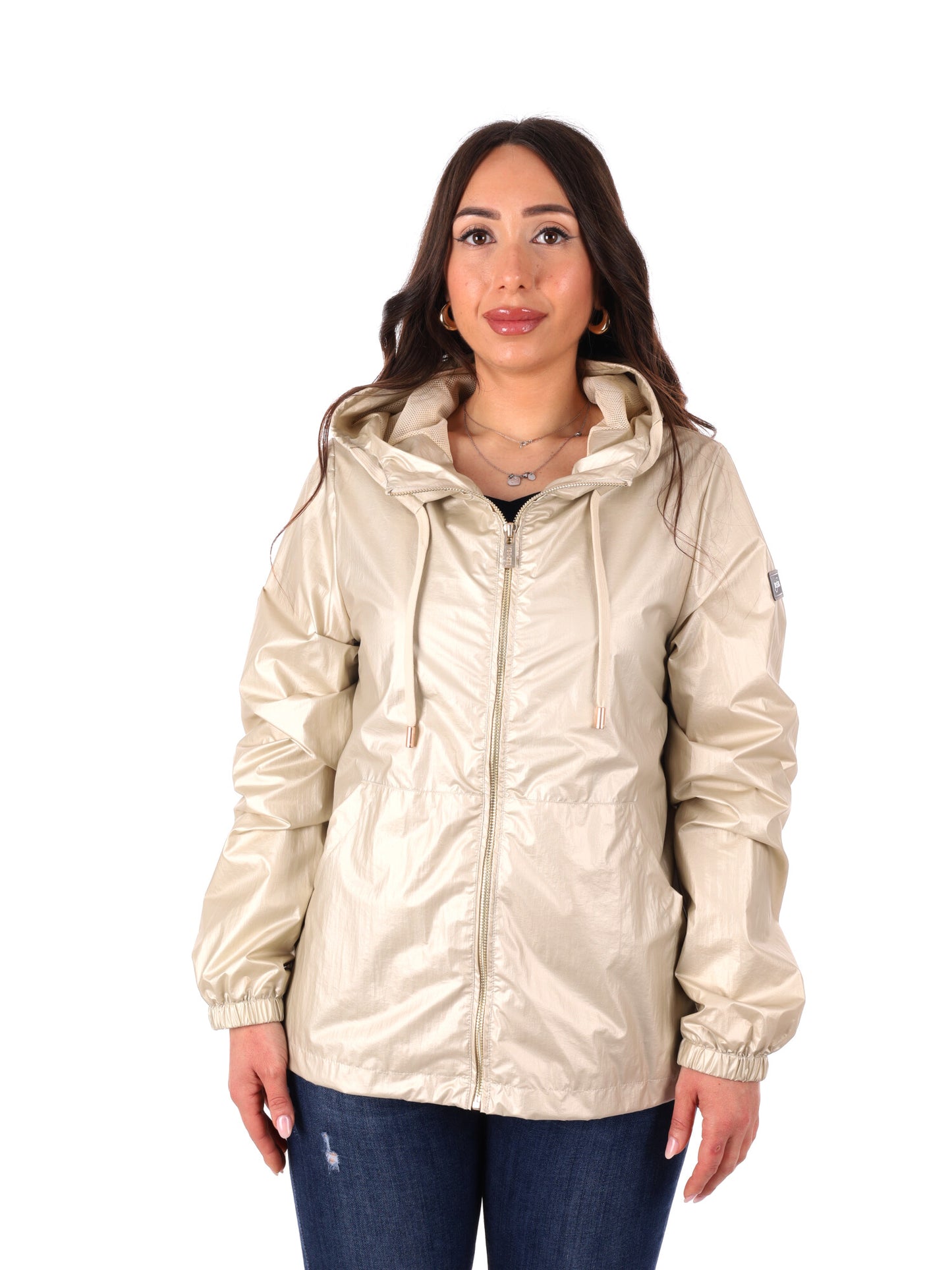 Giubbino Yes-Zee donna in beige per la primavera