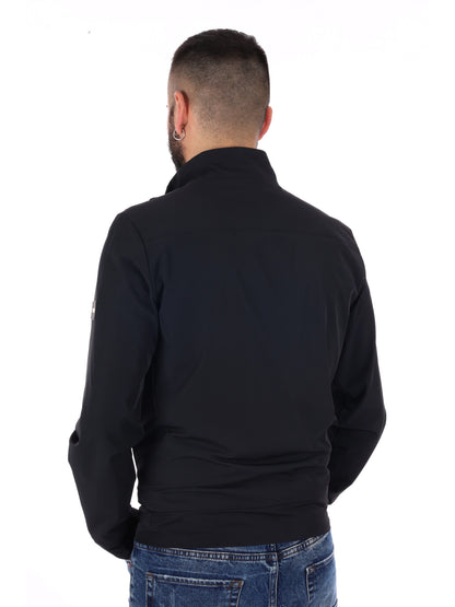 Giubbotto Yes-Zee uomo nero perfetto per la primavera-estate