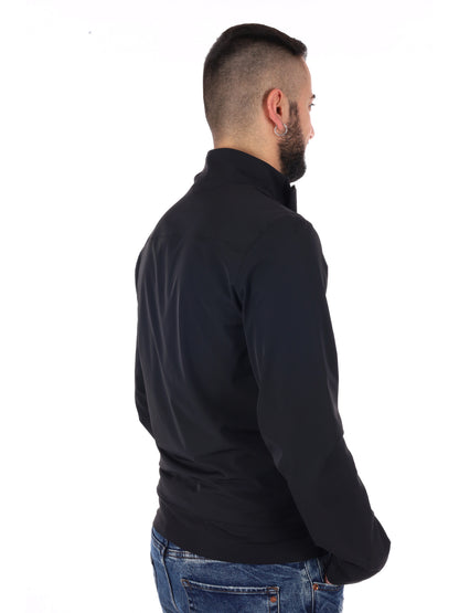 Giubbotto Yes-Zee uomo nero perfetto per la primavera-estate