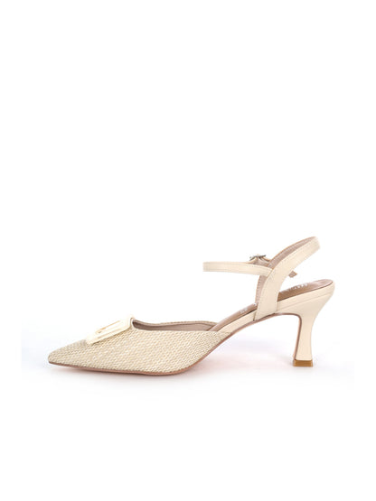 Décolleté Clyo' Chanel da donna beige elegante e raffinato