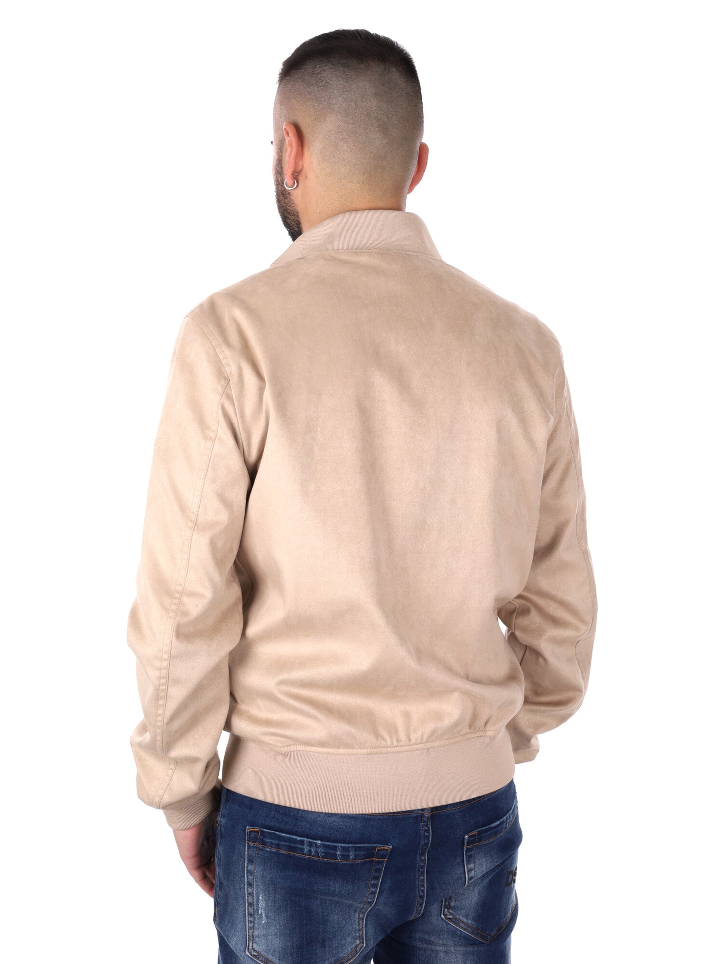 Giubbotto uomo Yes-Zee beige leggero per primavera