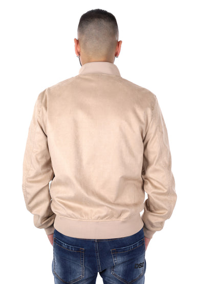 Giubbotto uomo Yes-Zee beige leggero per primavera