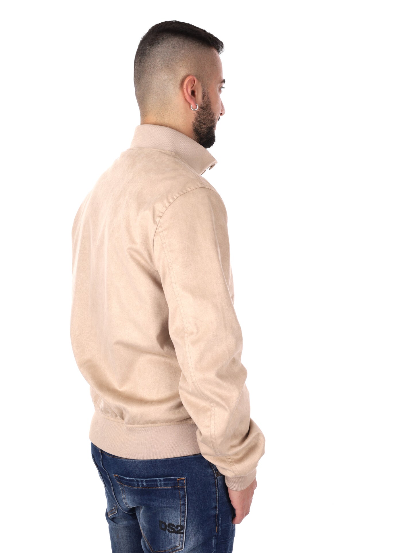 Giubbotto uomo Yes-Zee beige leggero per primavera