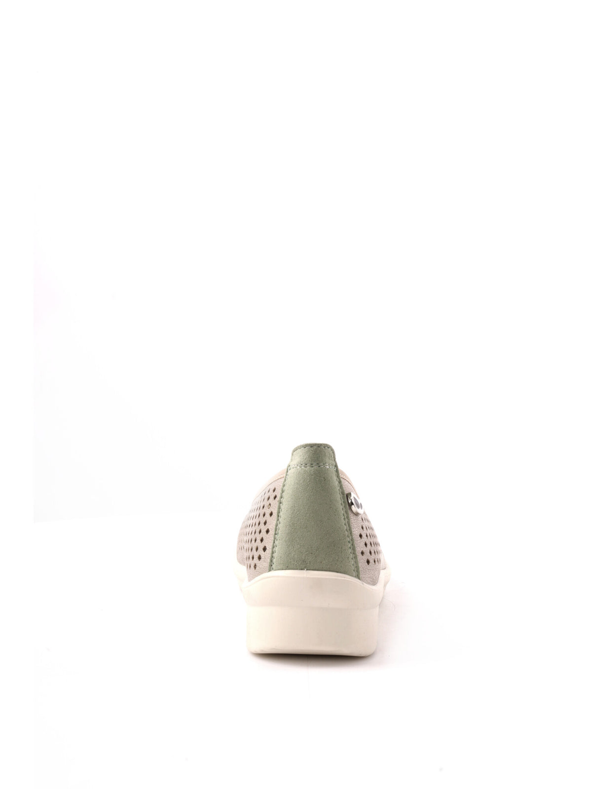 Ecobio ballerina da donna platino