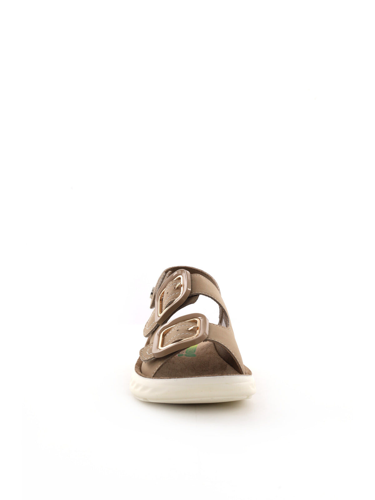 Ecobio sandalo basso da donna beige