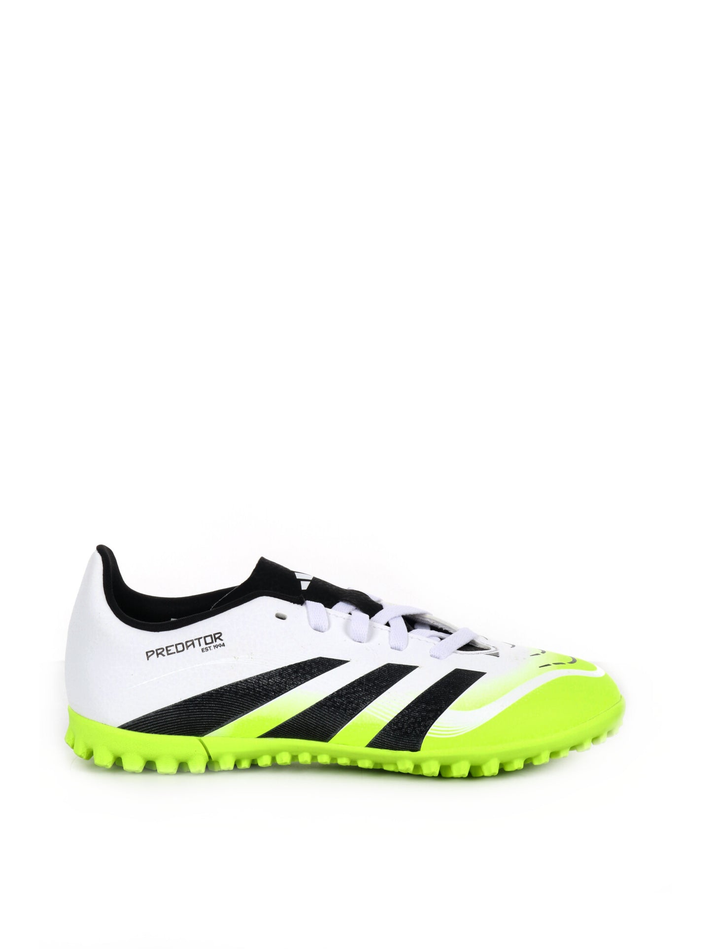 SCARPE DA CALCETTO PREDATOR CLUB TF ADIDAS BAMBINO BIANCO