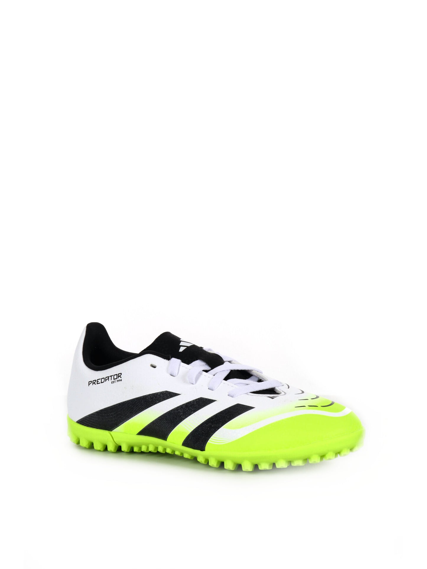 SCARPE DA CALCETTO PREDATOR CLUB TF ADIDAS BAMBINO BIANCO