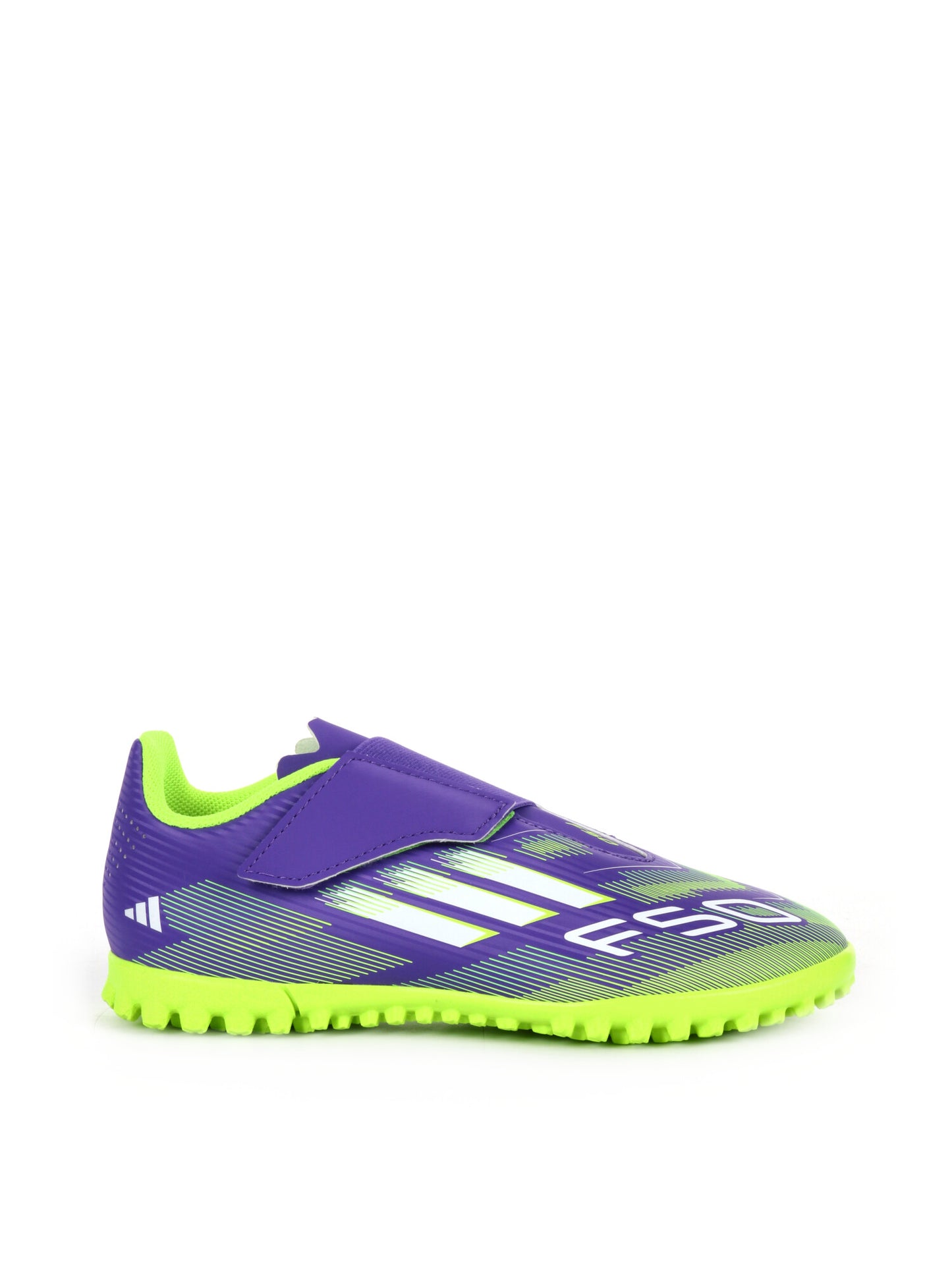 SCARPA DA CALCETTO F50 CLUB VEL TF ADIDAS JUNIOR UNISEX VIOLA