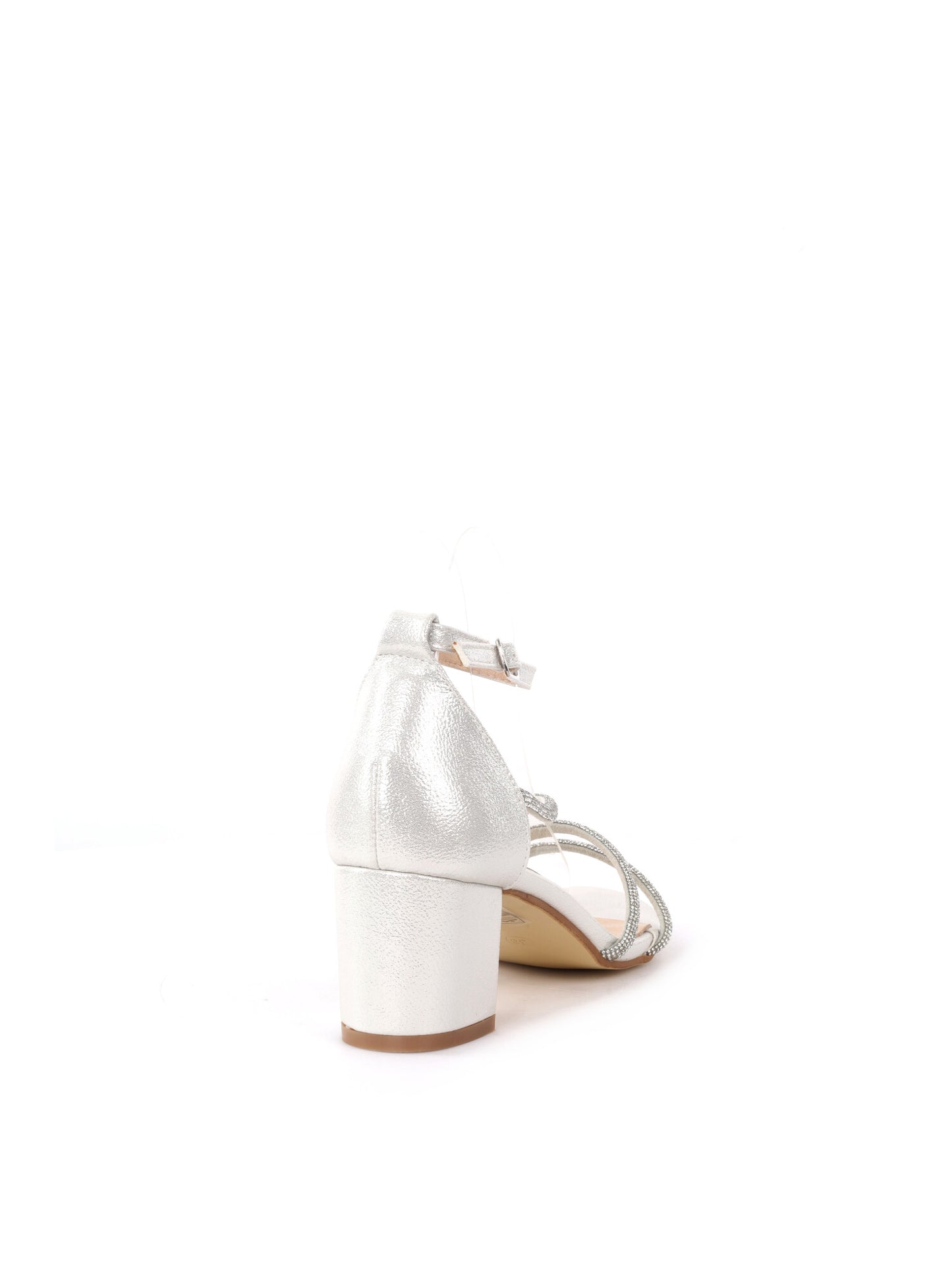 Elegante sandalo donna Clyo' argento per la primavera-estate