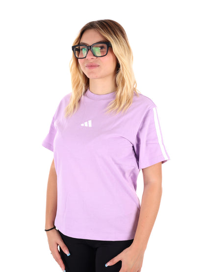 T-SHIRT GIROCOLLO SPORTSWEAR ADIDAS DA DONNA LILLA