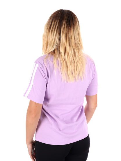 T-SHIRT GIROCOLLO SPORTSWEAR ADIDAS DA DONNA LILLA