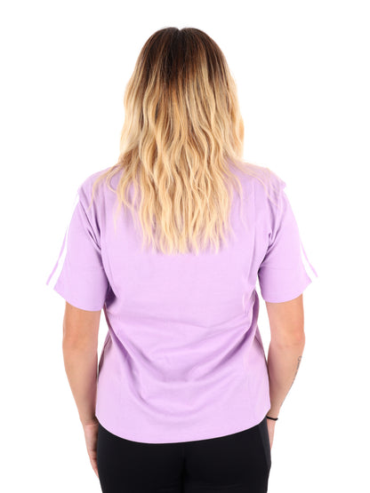 T-SHIRT GIROCOLLO SPORTSWEAR ADIDAS DA DONNA LILLA
