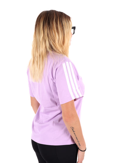 T-SHIRT GIROCOLLO SPORTSWEAR ADIDAS DA DONNA LILLA