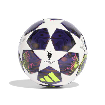 Mini pallone da calcio viola Adidas Champions League per bambini