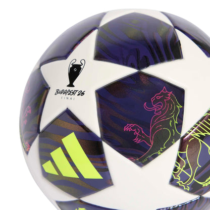 Mini pallone da calcio viola Adidas Champions League per bambini