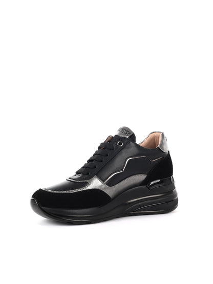 SNEAKERS CON ZEPPA PREMIUM KEYS DONNA NERO