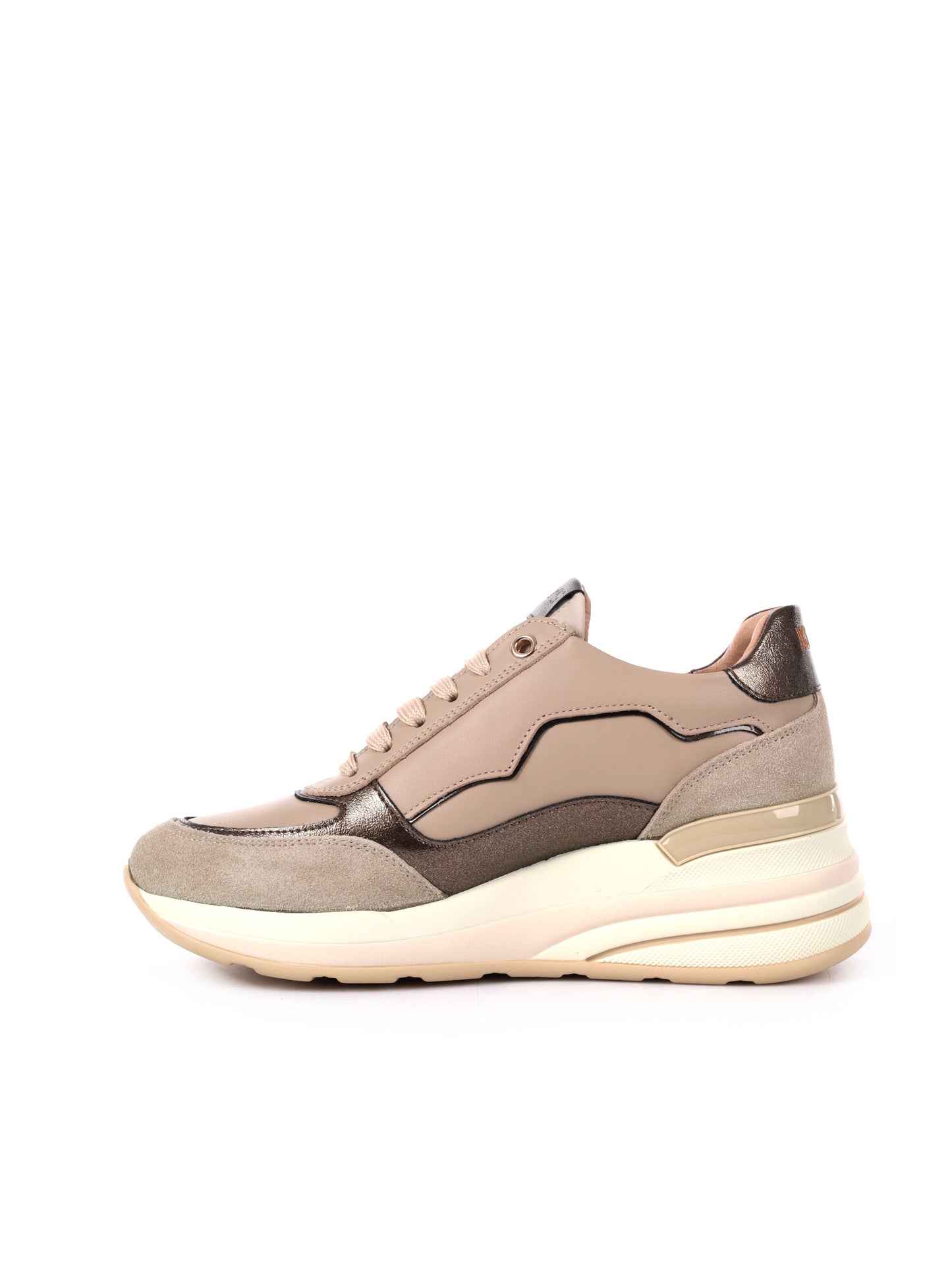 SNEAKERS CON ZEPPA PREMIUM KEYS DONNA BEIGE