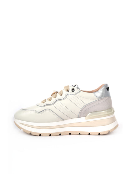 SNEAKER GOLDEN KEYS DA DONNA BIANCO