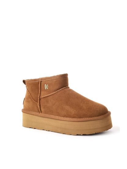AUSTRALIANO CON PLATFORM KEYS DA DONNA CAMEL