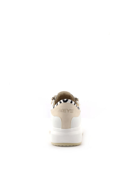 Sneakers Keys Sinisa da donna in elegante bianco