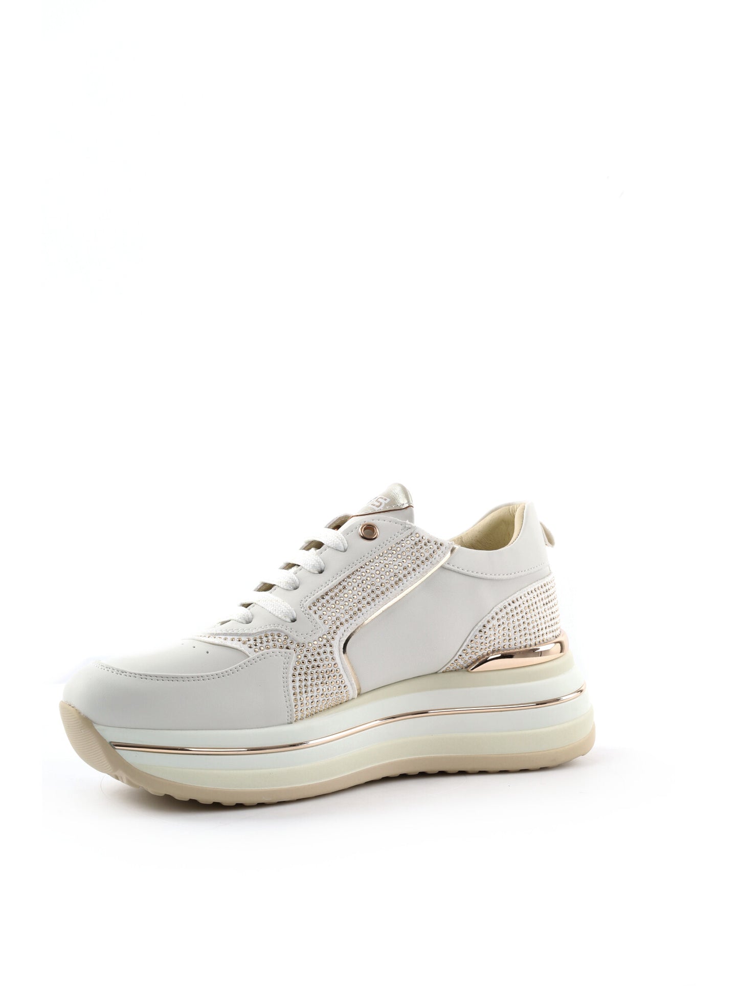 Keys Vincent, sneakers donna panna dal design versatile