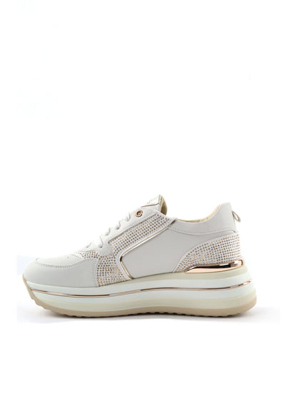 Keys Vincent, sneakers donna panna dal design versatile