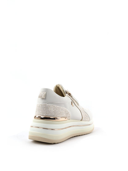 Keys Vincent, sneakers donna panna dal design versatile