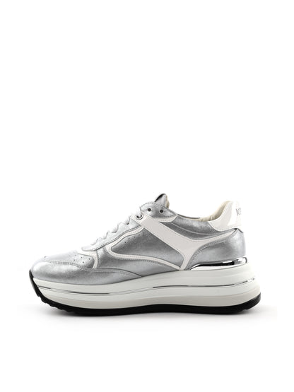 Sneakers donna Keys Vincent in elegante argento