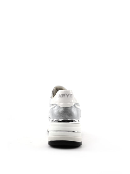 Sneakers donna Keys Vincent in elegante argento