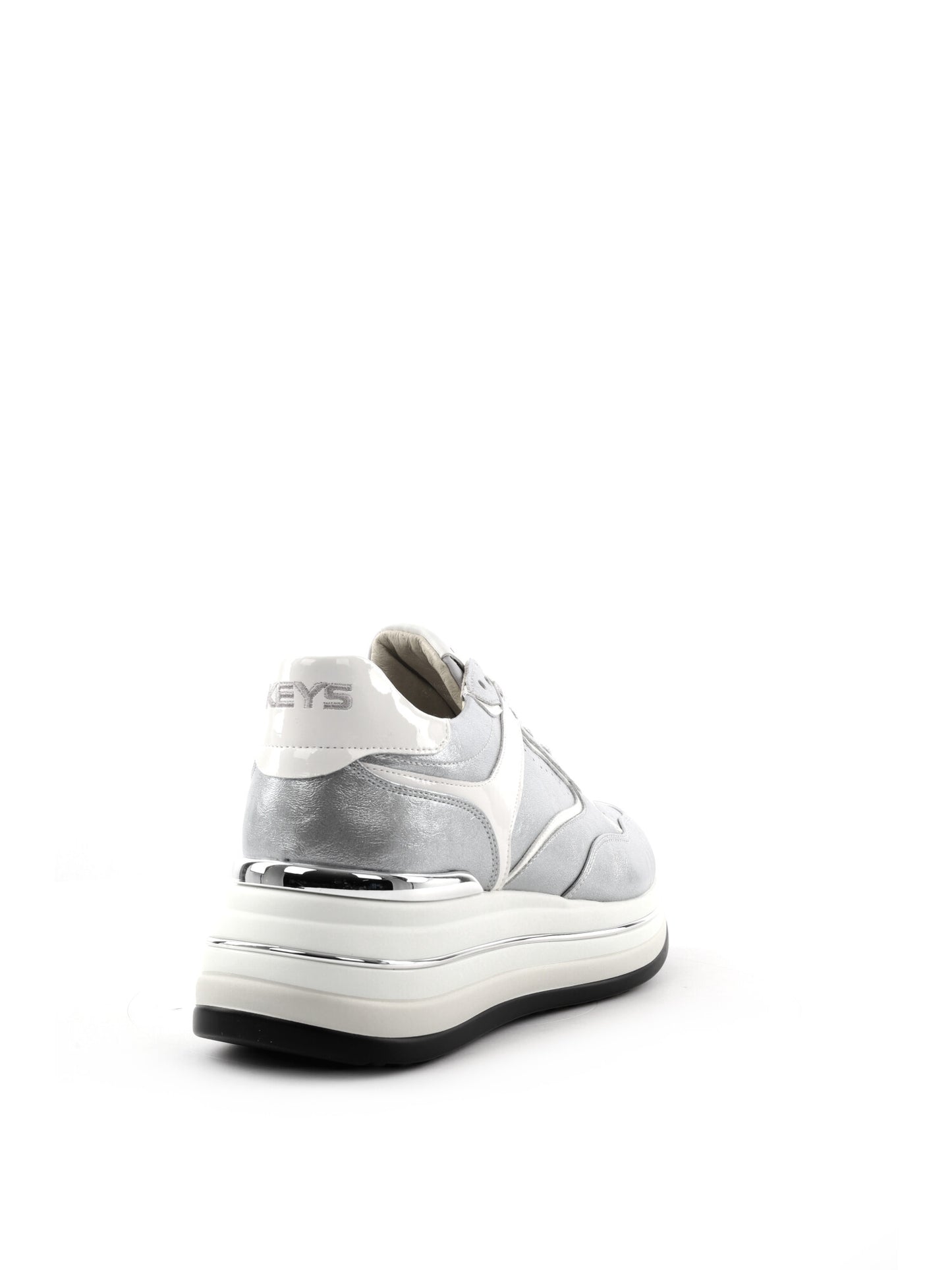 Sneakers donna Keys Vincent in elegante argento
