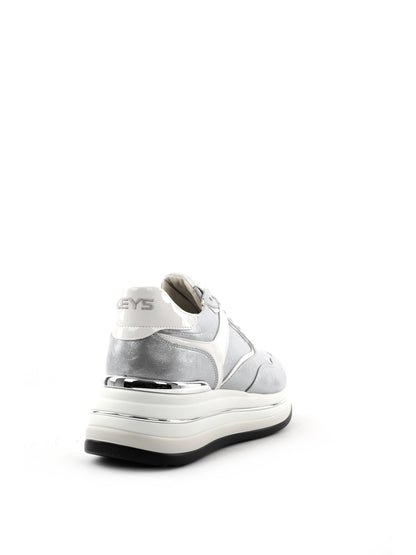 Sneakers donna Keys Vincent in elegante argento