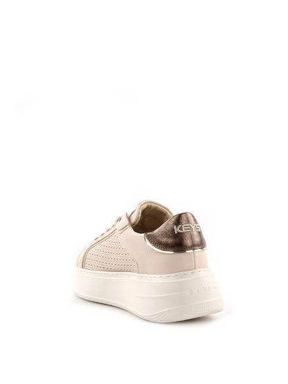 Keys Venus, sneakers donna in morbido crema
